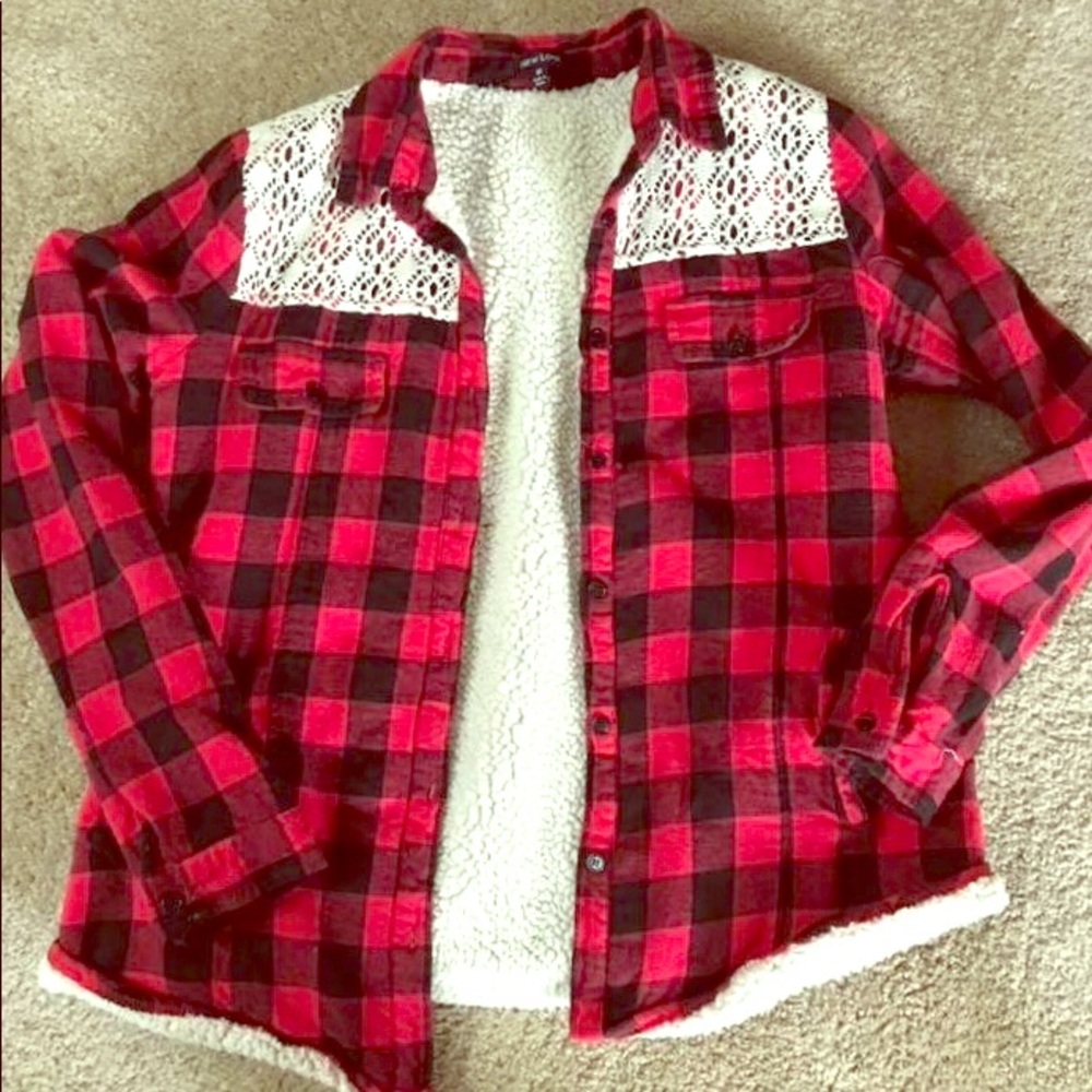Plaid Wool Shirt